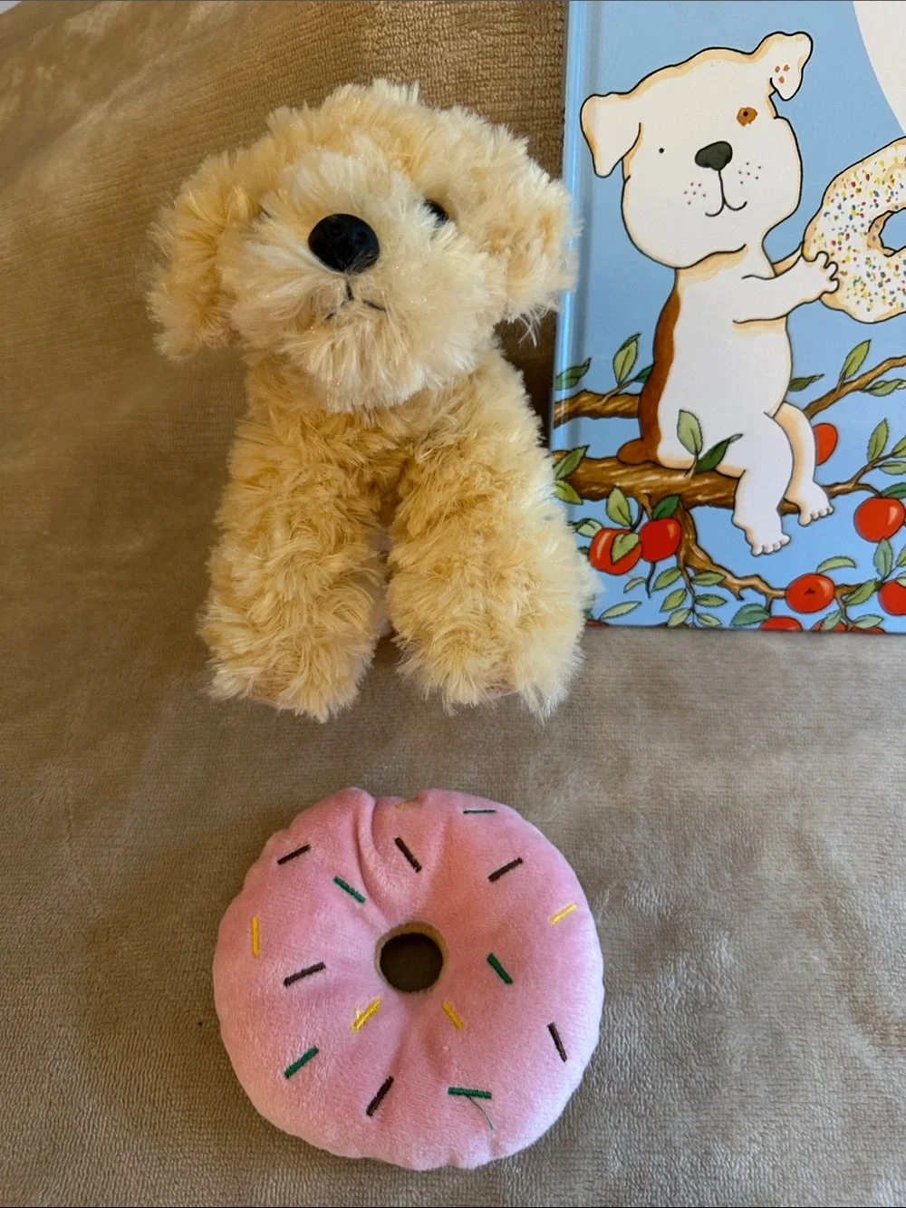 If You Give A Dog A Donut book and plushie set